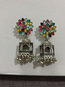 Multicolor Jhumka