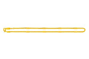 pack of 6 Elegant Gold &amp; Black Bead Mangalsutra