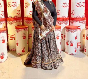 only printed lehenga (ghaghra)
