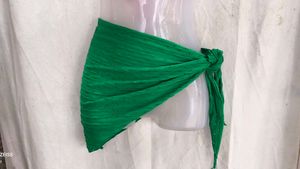 green bikini cover