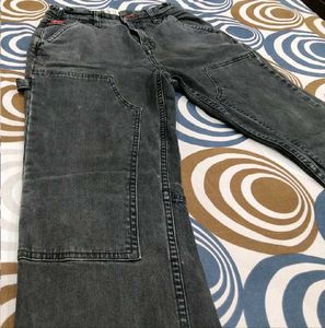 Men's Charcoal Carpenter Jeans