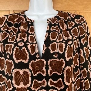 M&amp;S Animal Print Shift Tunic Dress