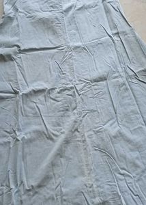 Light Blue Button-Down Skirt