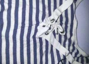 🫀Striped "Queen of the World" Tank Top