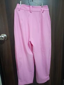 Pink Wide Leg Pants
