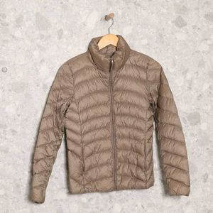 Uniqlo Brown Down Jacket