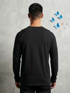 The North Face Black Long Sleeve Tee