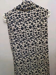 Tiger Print Bodycon Dress