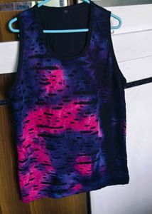 Sleeveless Designer Tshirt