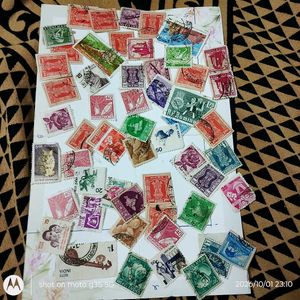 50 assorted Vintage  Stamps