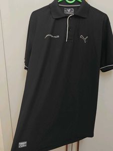 Puma AMG Black Polo Shirt