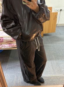H&amp;M Charcoal Straight Fit Joggers | Casual | Y2K