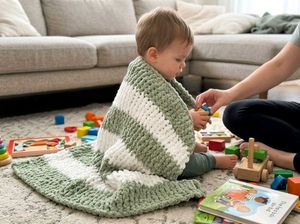 Matcha Cloud Baby Blanket
