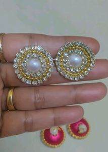 Silk Thread Jhumka ✨