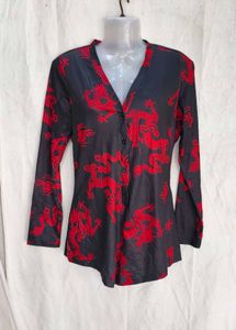 DRAGON PRINT ROMPER