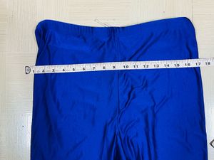 Shiny Royal Blue Spandex Leggings