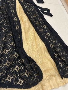 2 Piece Black &amp; Gold Kurta