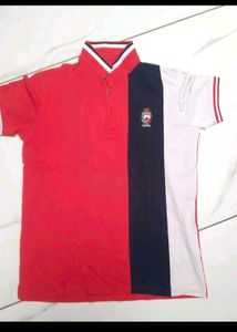 Stylish Men's Colorblock Polo Shirt