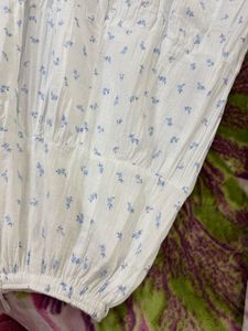 Floral White Maxi Dress