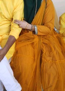 Vibrant Yellow Lehenga Choli
