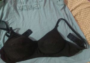 Women's Padded Black Bra