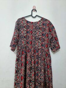 Floral Print Maxi Dress