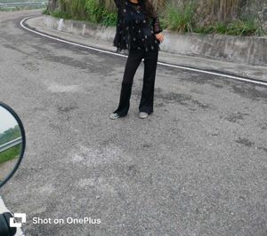 Black Floral Sheer See Through Top