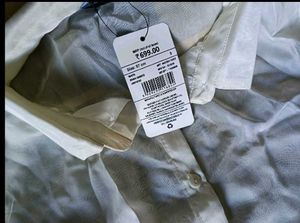 Sheer White Button-Up Shirt