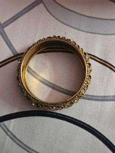 Gold-tone Bangle Set