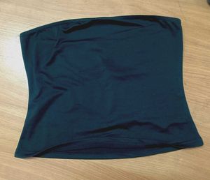 Black Strapless Tube Top (NOT USED)