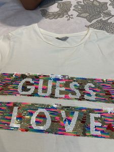 Guess Love Sequin T-Shirt