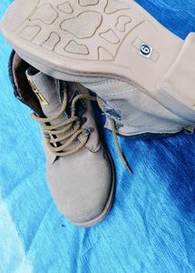 High Ankle Brown Boots