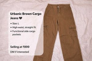 Brown Cargo Pants