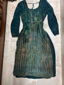 Beautiful Emerald Green Kurta