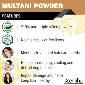 Combo Jeemihu Mulatani Maati &amp; Rose Water