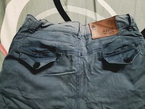 Unused Blue Casual Pants