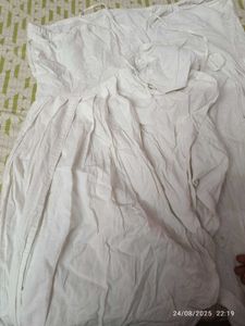 Used White Flared Patiala