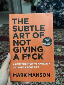 The Subtle Art of Not Giving a F*ck Book