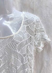 White Lace Summer Dress