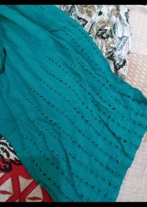Beautiful Suit With Chikankari Plazzo