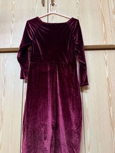 Velvet Midi Dress