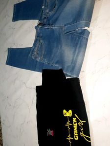Gamer Girl T-Shirt &amp; Jeans Set 10-12 y