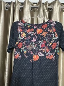 BIBA Stylish Floral Print Dress