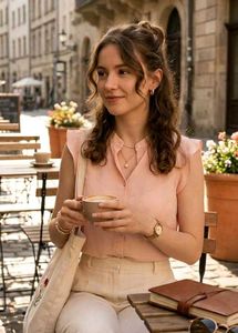 Max Pink Sleeveless Top