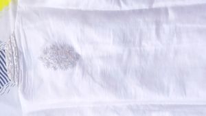 Elegant White Embroidered Kurta Set