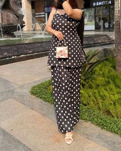 Polka Dot farsi Kurta Set