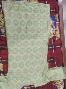 sea Green Printed Kurta