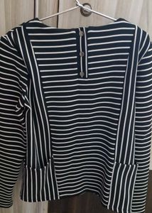 Striped Long Sleeve Top