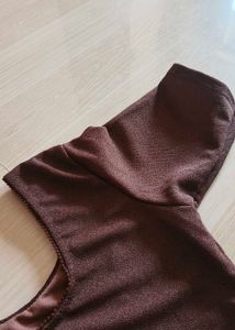Elegant Brown Blouse