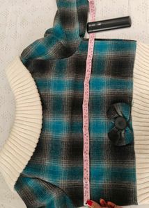 Plaid Button-Up Jacket